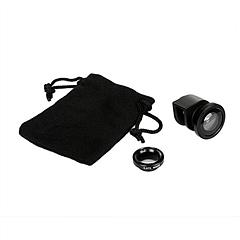 3-in-1 Universal Clip Photo Lens Kit Fish eye / Wide Angle/Macro lens for iPhone 5