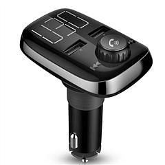 Car Wireless FM Transmitter Dual USB Charger Hand-Free Call MP3 Player Kit AUX Input TF Card USB Flash Drive