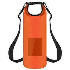 Floating Waterproof Dry Bag Floating Dry Sacks with Observable Window 10L Roll Top Lightweight Dry Storage Bag for Kayaking Rafting Boating Swimming C