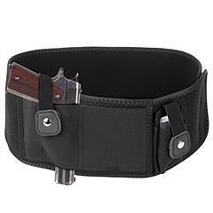 Belly Band Gun Holster Adjustable Waist Carry Tactical Pistol Pouch Breathable Neoprene Gun Belt Bag