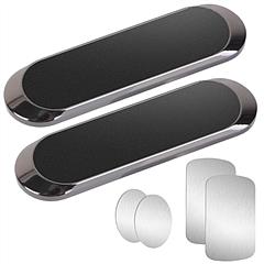 2 Pack Universal Magnetic Car Mounts Dashboard Magnet Phone Holder Stand Fit for iPhone Galaxy iPad