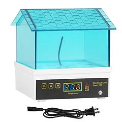 4 Eggs Incubator for Hatching Chicken Professional Poultry Hatcher with Digital Display Automatic Temperature Humidity Control Duck Bird Quail Goose T