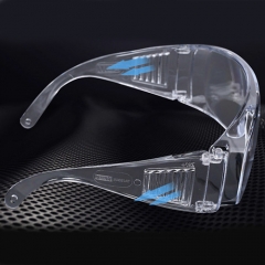 Protective Goggle Ultraviolet Prevention Clear Lens Eyewear Glasses Anti-Scratch Anti-Dust Impact Resistant