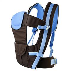 Baby Carrier Breathable Adjustable Wrap Sling Backpack Front Back Chest Infant Carrier Bag