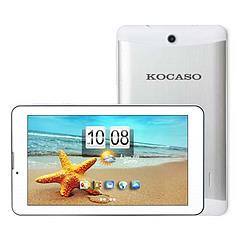 Kocaso M776(S_White): 7inch Android 4.4, Dual Core Processor 512mb RAM, 4GB HD, Capacitive Screen (1024x600px), Dual Camera, High Cap Battery (3000mAh