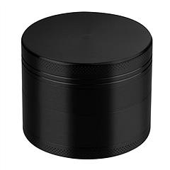 Magnetic Herb Spice Tobacco Grinder 2-inch 4-Piece Zinc Alloy Crusher Kitchen Mill with Pollen Scraper
