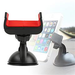 Universal Car Windshield Mount Holder 360° Rotatable Dashboard Phone Cradle Stand
