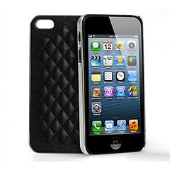 Soft Lambskin Leather Back Case Cover for iPhone 5