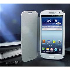 Flip Case Battery Cover For Samsung Galaxy S 3 III i9300 White