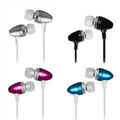 4 Sets 3.5mm In-Ear Stereo Headset with Microphone
