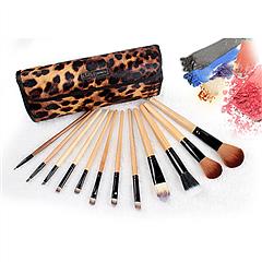 12 Piece Makeup Brush Set