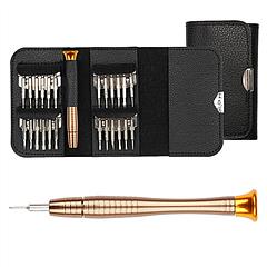 25 in 1 Multi-Purpose Precision Screwdriver Wallet Kit Repair Tools