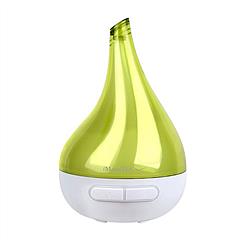 Drop-shaped Cool Mist Humidifier Ultrasonic Aroma Essential Oil Diffuser w/LED Light for Office Home Room Vehicle Study Yoga Spa