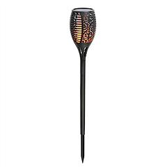 96 LEDs Solar Flame Torch Light Waterproof Flickering Flame Lamp Garden Path Yard Lamp
