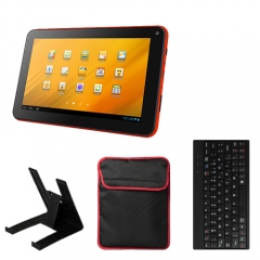 7inch Android 4.2 OS@1.2GHZ Cotex A9 512MB 4G 2800mah 0.3MP Camera 800*480 with 3PCS Keyboard Case Bundle