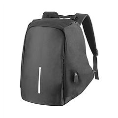 Unisex Anti-Theft Backpack Travel Laptop Backpack Business School Bag W/ USB Charging Hole Fits Up To 15.6in Laptop Notebook