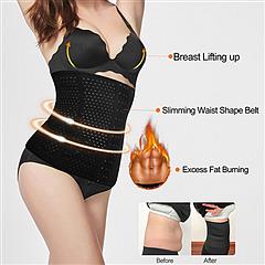 U-Shaped Slimming Waist Belt Body Abdominal Shapewear Memory Fabric Office Ladies Postpartum Mothers