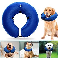 Dog Protective Inflatable Collar Pet Puppy Cat Not Block Vision E-Collar Adjustable Pet Recovery