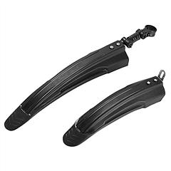 Bicycle Fender Set Adjustable Front Rear Mud Guard Mountain Bike Mudguards Splashboard Fit for 24\'\'-26\'\' Bikes