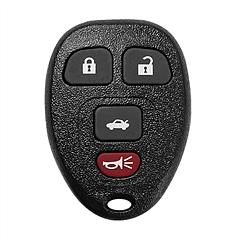 2 Keyless Entry Car Key Remote Key Fob Case Button Pad Replacement for 2009-2012 Chevrolet Malibu KOBGT04A