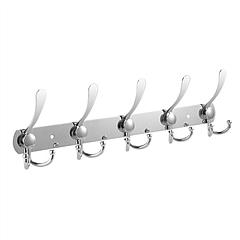 Wall Mount Coat Hook 15 Hooks Stainless Steel Clothes Hangers Rack Robe Hat Towels Hook Coat Rack Hook