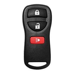 2 Keyless Entry Car Key Remote Key Fob Case Button Pad Replacement for Nissan KBRASTU15 315MHZ