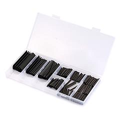 127Pcs 2:1 Heat Shrink Tube Wire Wrap Assortment Set Electric Insulation Cable 7 Sizes