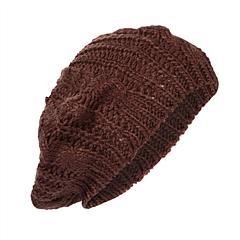Knit Beret Hat Winter Warm Hat Women Men Skull Cap Beanie 7 Colors