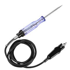 Auto Circuit Tester Car Circuit Tester Pen 6-24V DC System Probe Auto Repair Tools with Light Indicator 59” Cord  for Car Motorcycle