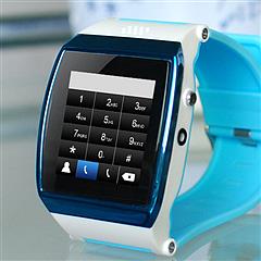 Kocaso KW300 Smart Watch (Blue) - Wearable Tech, Smartphone Companion: Android or iOS, Direct Answer, Smart Remind, Anti Loss/Theft, Contact Sync, SMS