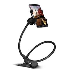 iMounTEK Lazy Bracket 360° Rotation Gooseneck Clip Smartphone Holder iPhone XS/XS Max/XS/X Galaxy S10/S9+/S8 Google Nexus 6