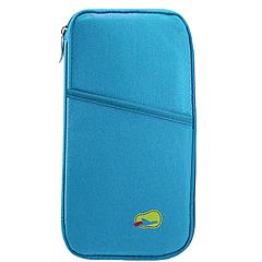 Travel Passport Wallet 12Cells Ticket ID Credit Card Holder Water Repellent Documents Phone Organizer Zipper Case Business Trip Daily Use