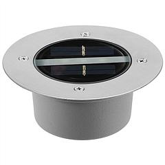 Solar LED Disk Lights IP44 Water-Resistant Light Sensor Lawn Light Auto On/Off Light Built in for Garden Yard Deck Path