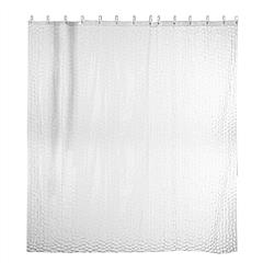 Shower Curtain Waterproof 70x70 Inches Bathroom Shower Curtain Liner EVA Bathroom Curtain w 12 Hooks for Bathtub Shower Stall