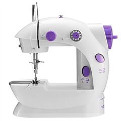 Electric Sewing Machine Portable 2 Speed Overlock Foot w/ Foot Pedal LED Light