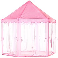 Kids Play Tents Princess for Girls Princess Castle Children Playhouse Indoor Outdoor Use w/ Carry Case