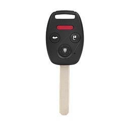 Fit For Honda Accord 2003-2007 Remote Keyless Entry Shell Button Car Key Fob Uncut Key Cover Case OUCG8D-380H-A FCCID 313.8MHz Frequency