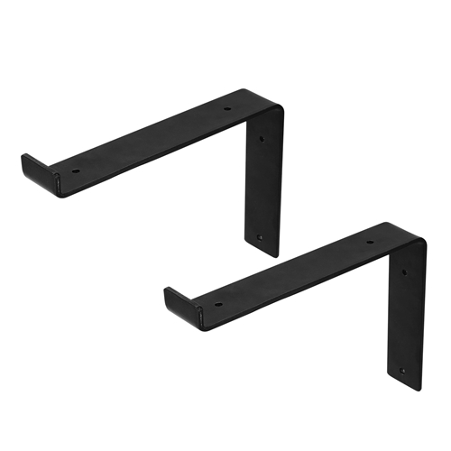 2Pack Wall Mounted Shelf Bracket Heavy Duty LShaped Metal Shelf