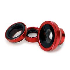 Phone Camera Lens Kit Magnetic 180°Fisheye Lens 0.67xWide Angle 10X Macro Lens for iPhone X /8/7/6s Samsung Galaxy S10/S9