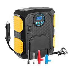 Tire Inflator 12V DC 120W 150PSI Tire Pump w/LCD Electric Air Compressor Pump 25L/Min Large Air Flow