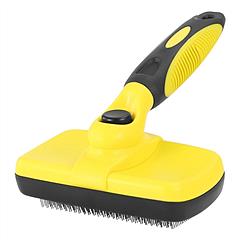 Self Cleaning Slicker Brush Pets Dogs Grooming Shedding Tools Pet Hair Grooming Remover