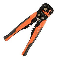 Self-Adjusting Insulation Wire Stripper 10-24AWG Cable Cutter Crimper Solid Wire Stripping Pliers