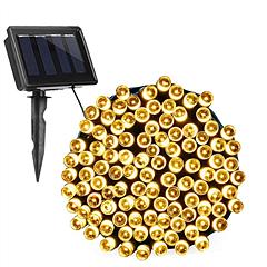 12M 100 LEDs Solar String Fairy Lights Outdoor String Lamps Garden Xmas Decor Lamp