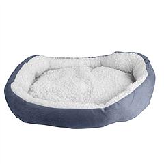 Pet Dog Bed Soft Warm Fleece Puppy Cat Bed Dog Cozy Nest Sofa Bed Cushion For S/M Dog