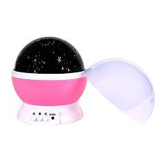 LED Star Sky Projector Night Light Kids Rotating Starry Night Lamp USB Sleep Light Xmas Gift