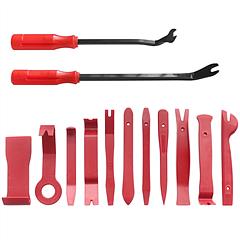 13 Pcs Car Trim Removal Tool Auto Door Panel Clip Dash Plastic Interior Radio Body Open Pry Kit