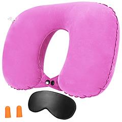 Travel Pillow Inflatable U Shape Neck Pillow Neck Support Head Rest Office Nap Car Airplane Cushion