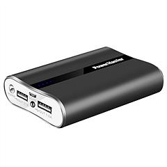 PowerMaster 12000mAh Portable Charger with Dual USB Ports 3.1A Output Power Bank    Ultra-Compact External Battery Pack Fast Charging for iPhone Samsu