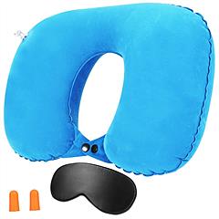 Travel Pillow Inflatable U Shape Neck Pillow Neck Support Head Rest Office Nap Car Airplane Cushion