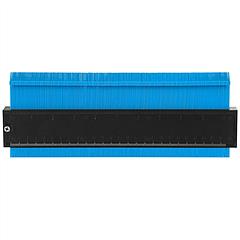 10 inch Shape Contour Gauge Duplicator Plastic Precisely Copy Irregular Shapes Profile Gauge  Measurement
